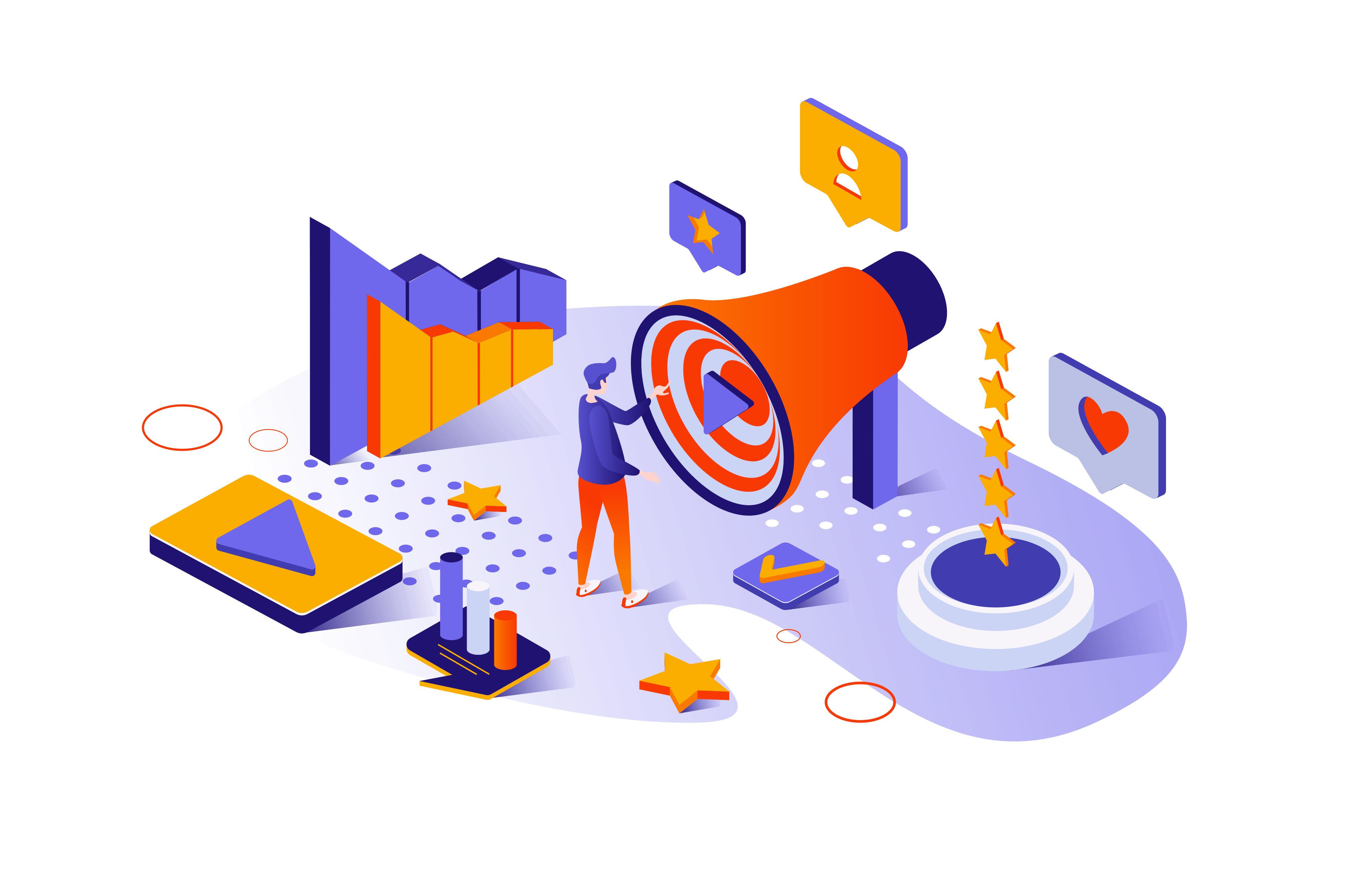 An eye-catching landscape of green.